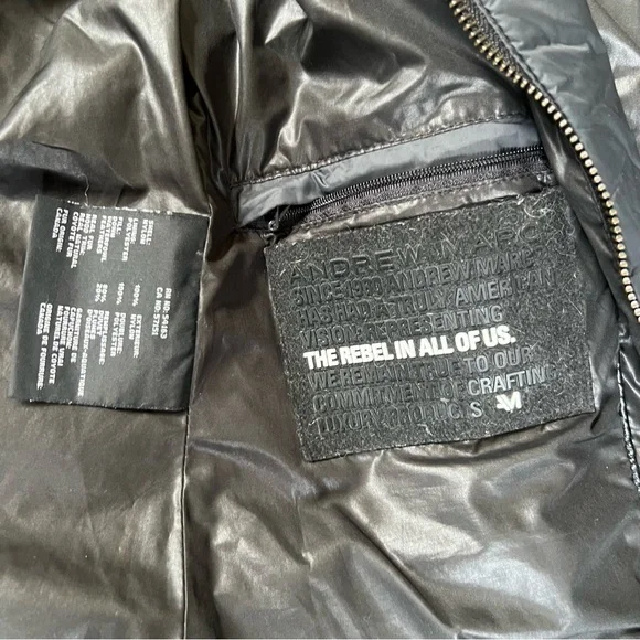 Andrew Marc x Richard Chai Coyote Fur Down Feather Puffer Parka Winter Coat - Picture 13 of 16